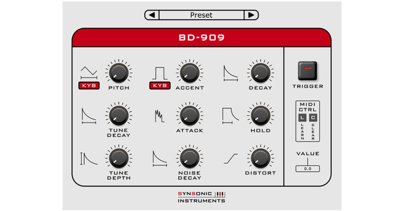 BD-909 By Synsonic instruments