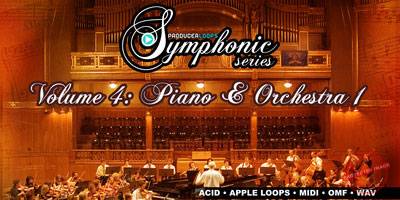 Symphonic Series Vol. 4 – Piano & Orchestra by Producer Loops